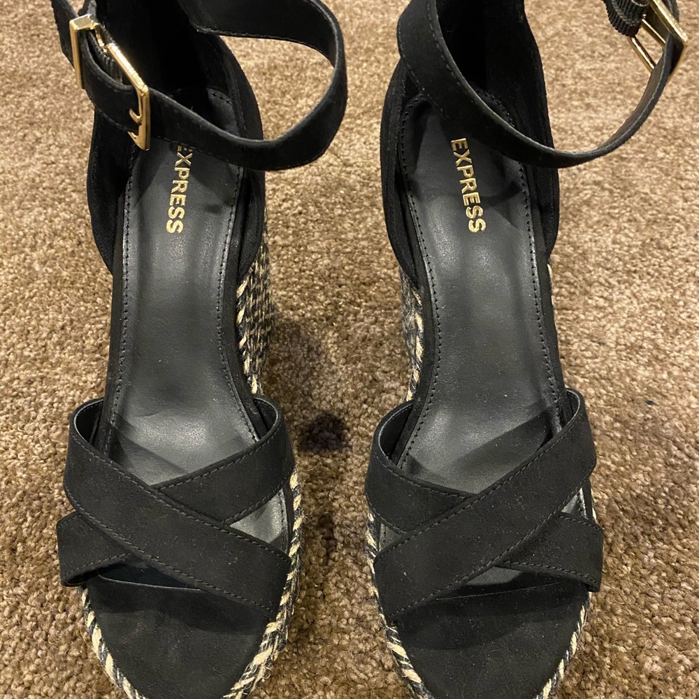Express espadrille wedge